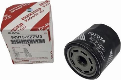 TOYOTA 90915-YZZM3 - Oljefilter xdelar.se