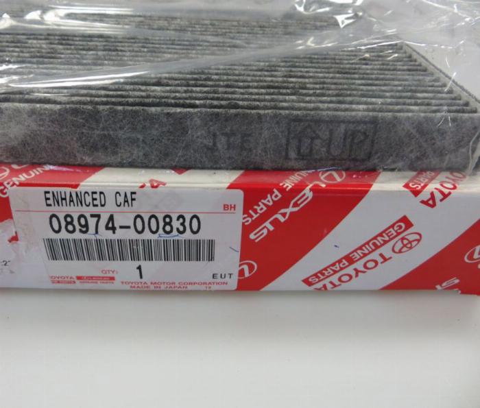 TOYOTA 0897400830 - Filter, kupéventilation xdelar.se