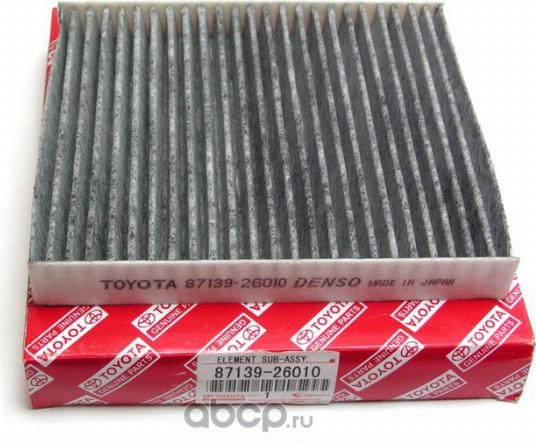 TOYOTA 87139-26010 - Filter, kupéventilation xdelar.se