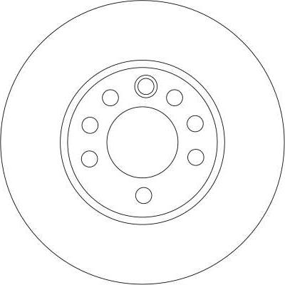 TRW DF4293 - Bromsskiva xdelar.se