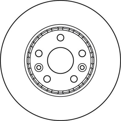 TRW DF6110 - Bromsskiva xdelar.se