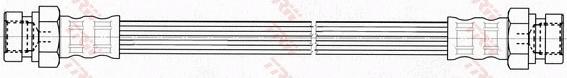TRW PHA544 - Bromsslang xdelar.se
