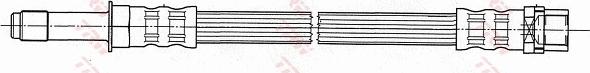 TRW PHB478 - Bromsslang xdelar.se