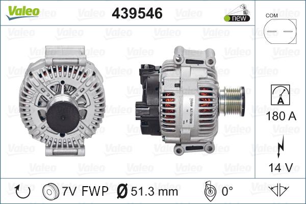 Valeo 439546 - Generator xdelar.se