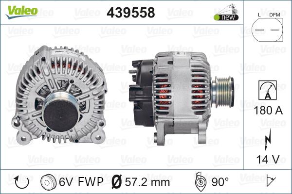 Valeo 439558 - Generator xdelar.se