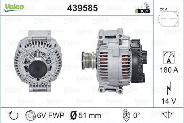 Valeo 439585 - Generator xdelar.se