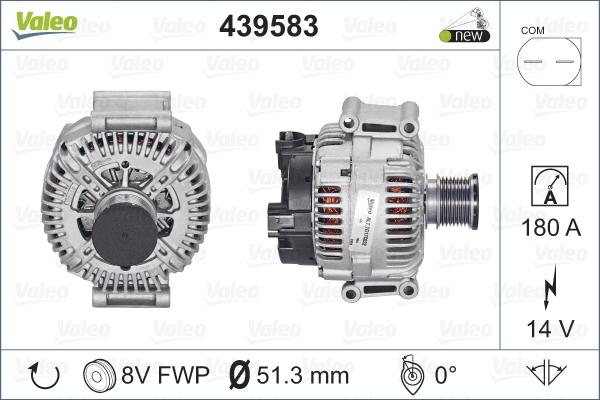 Valeo 439583 - Generator xdelar.se