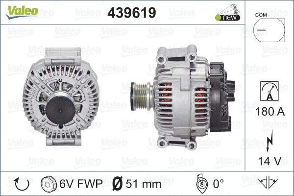 Valeo 439619 - Generator xdelar.se