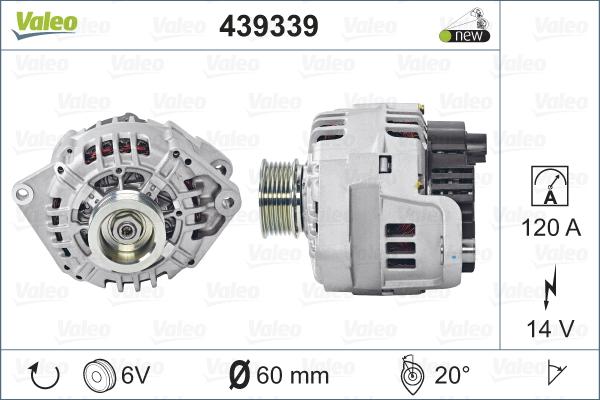 Valeo 439339 - Generator xdelar.se