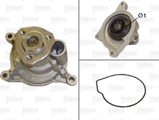 Valeo 506950 - Vattenpump xdelar.se