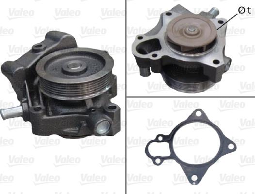 Valeo 506961 - Vattenpump xdelar.se