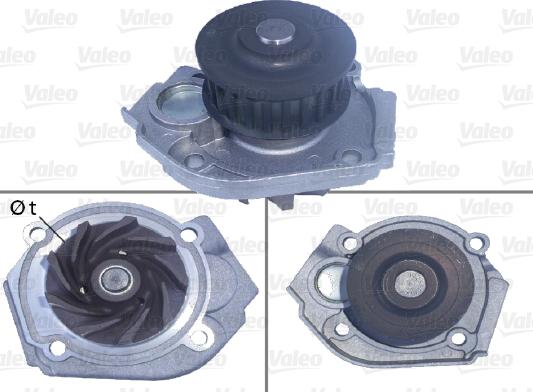 Valeo 506967 - Vattenpump xdelar.se