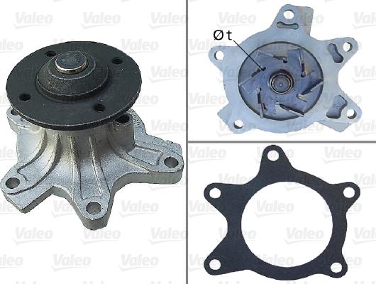 Valeo 506907 - Vattenpump xdelar.se