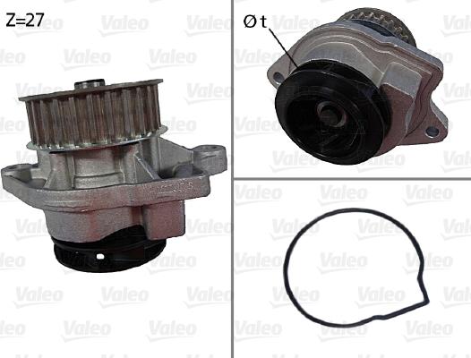 Valeo 506577 - Vattenpump xdelar.se