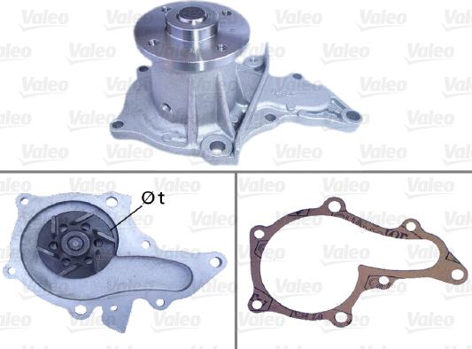 Valeo 506652 - Vattenpump xdelar.se