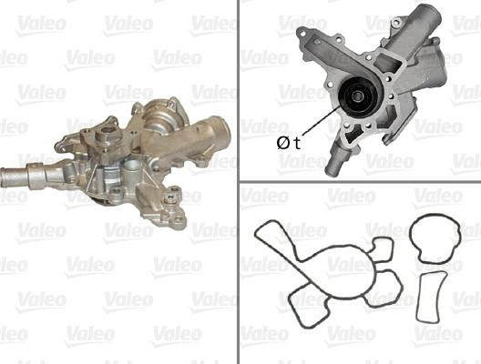 Valeo 506601 - Vattenpump xdelar.se