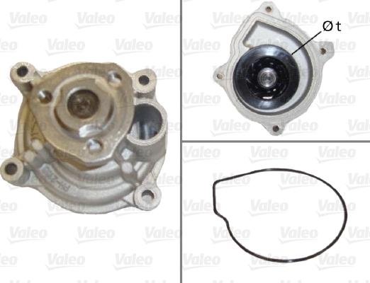 Valeo 506867 - Vattenpump xdelar.se