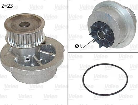 Valeo 506308 - Vattenpump xdelar.se