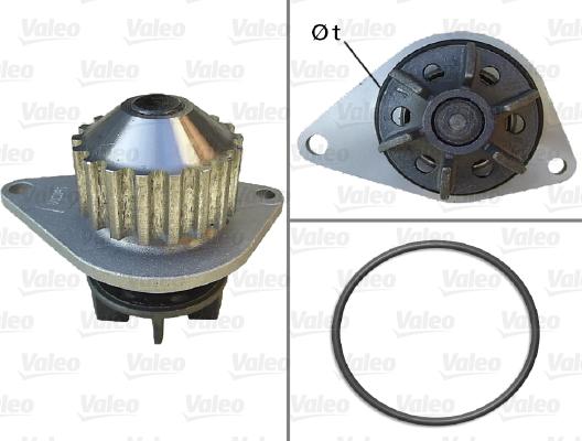 Valeo 506704 - Vattenpump xdelar.se