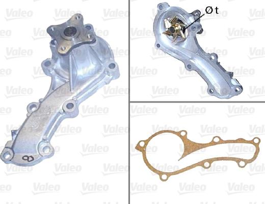 Valeo 506705 - Vattenpump xdelar.se