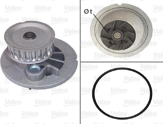 Valeo 506703 - Vattenpump xdelar.se