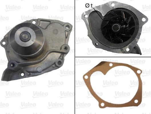 Valeo 506725 - Vattenpump xdelar.se