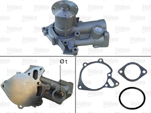 Valeo 506778 - Vattenpump xdelar.se