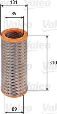 Valeo 585601 - Luftfilter xdelar.se