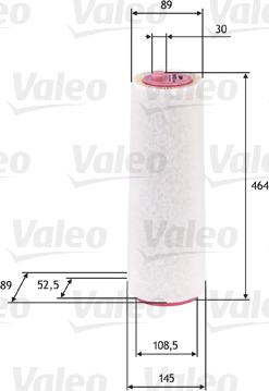 Valeo 585625 - Luftfilter xdelar.se