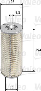 Valeo 585703 - Luftfilter xdelar.se