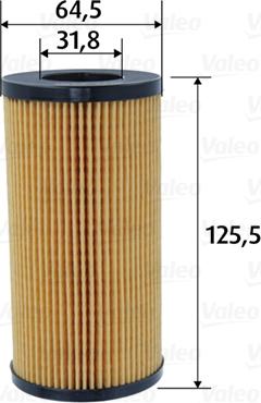 Valeo 586594 - Oljefilter xdelar.se