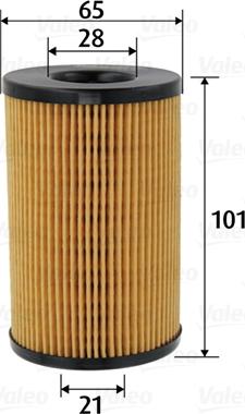 Valeo 586590 - Oljefilter xdelar.se