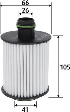 Valeo 586593 - Oljefilter xdelar.se