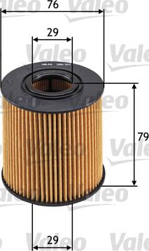 Valeo 586561 - Oljefilter xdelar.se