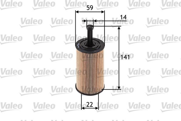 Valeo 586509 - Oljefilter xdelar.se