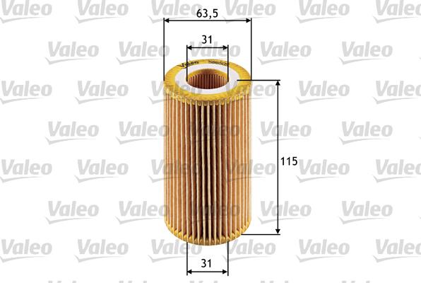 Valeo 586505 - Oljefilter xdelar.se