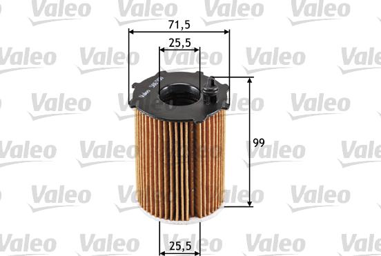 Valeo 586500 - Oljefilter xdelar.se