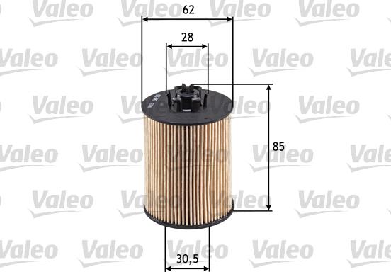 Valeo 586519 - Oljefilter xdelar.se