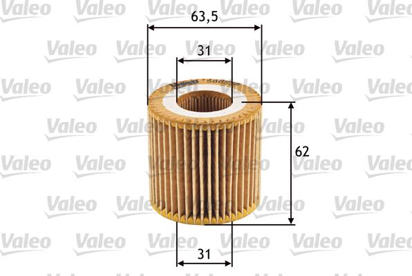 Valeo 586536 - Oljefilter xdelar.se