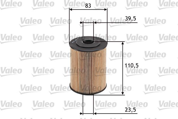 Valeo 586526 - Oljefilter xdelar.se