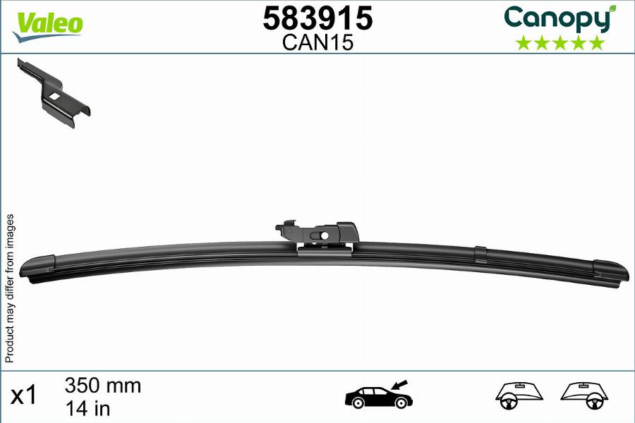 Valeo 583915 - Torkarblad xdelar.se