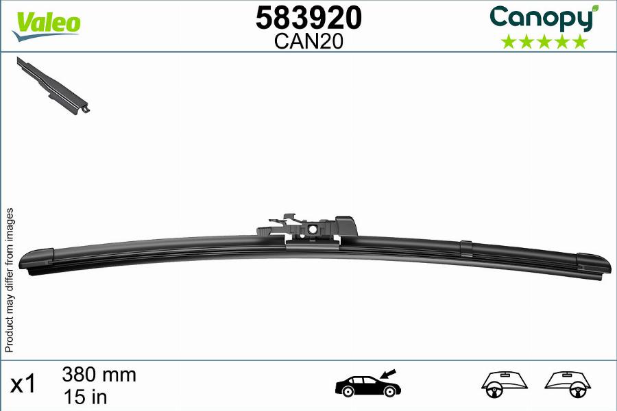 Valeo 583920 - Torkarblad xdelar.se