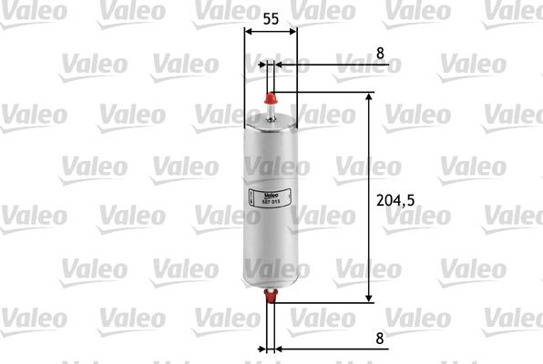 Valeo 587015 - Bränslefilter xdelar.se