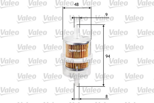 Valeo 587013 - Oljefilter xdelar.se