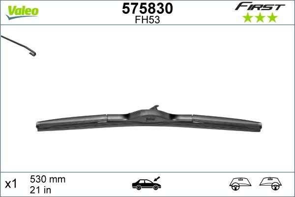 Valeo 575830 - Torkarblad xdelar.se