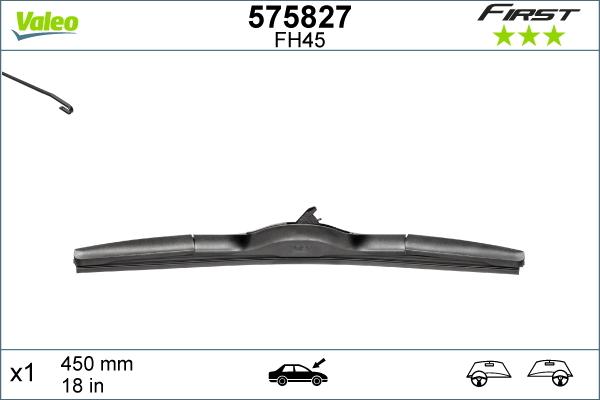 Valeo 575827 - Torkarblad xdelar.se