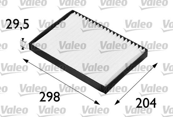 Valeo 698606 - Filter, kupéventilation xdelar.se