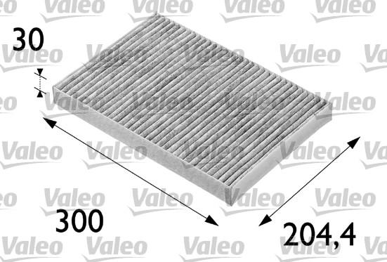 Valeo 698683 - Filter, kupéventilation xdelar.se