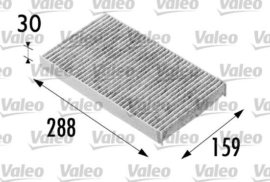 Valeo 698687 - Filter, kupéventilation xdelar.se