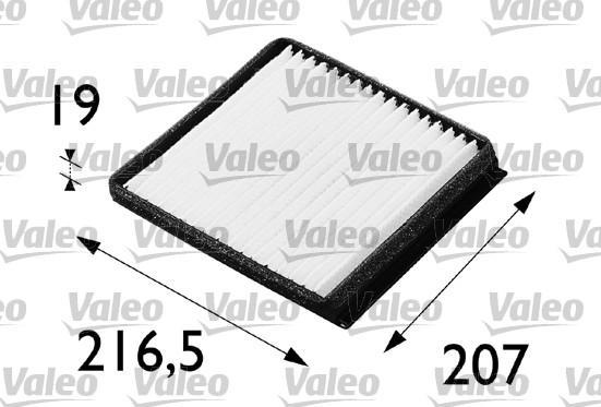 Valeo 698146 - Filter, kupéventilation xdelar.se